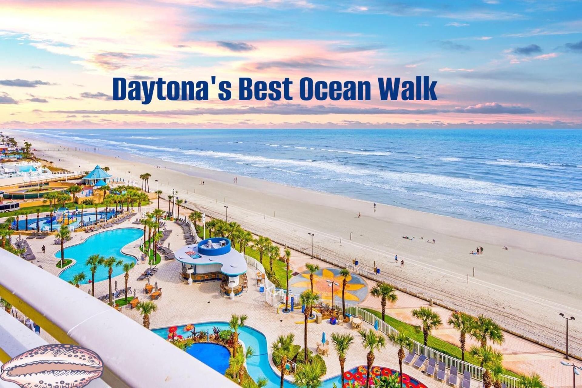 16Th Floor 1 Bedroom Resort Condo Direct Oceanfront Wyndham Ocean Walk Resort Daytona Beach 1605 Exterior foto